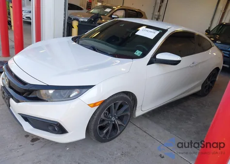 2020 Honda Civic Sport z USA, uszkodzony, nr VIN 2HGFC4B89LH303713